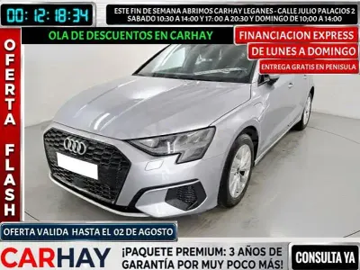Usado Audi A3 Advanced Plus 204 CV (150 kW) 2021 Gris / plata Berlina