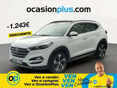 Usado Hyundai Tucson Style 176 CV (129 kW) 2016 Blanco SUV