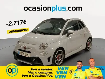 Usado Abarth 595C Turismo 165 CV (121 kW) 2021 Gris / plata Descapotable