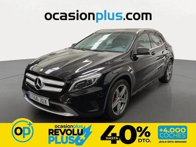 Usado Mercedes GLA200 Style 136 CV (100 kW) 2015 Negro SUV