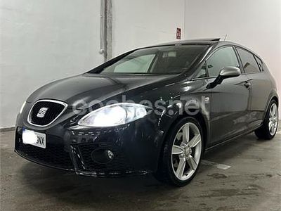 Usado Seat Leon FR 170 CV (125 kW) 2009 Negro Berlina