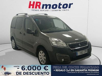 Gris Usado 2016 Peugeot Partner Outdoor Monovolumen | 12.890 €