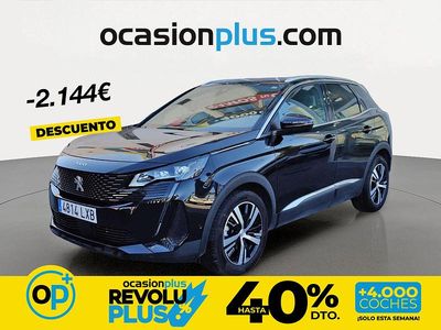 Usado Peugeot 3008 GT 130 CV (95 kW) 2022 Negro SUV