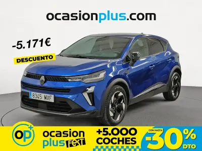 Usado Renault Captur Techno 90 CV (66 kW) 2024 Azul SUV