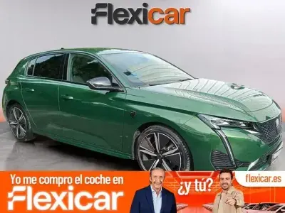 Usado Peugeot 308 SW GT 180 CV (132 kW) 2021 Verde Familiar