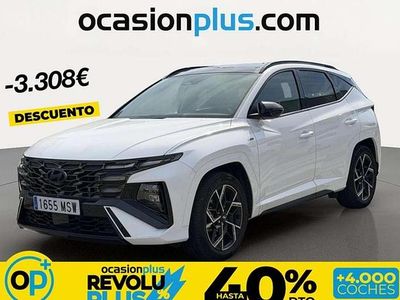 Usado Hyundai Tucson N Line 136 CV (100 kW) 2024 Blanco SUV