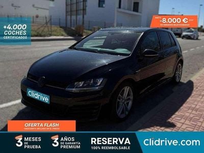 Usado VW Golf VII GTD 184 CV (135 kW) 2016 Negro Utilitario