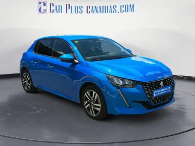 Używany Peugeot 208 Allure 100 KM (73 kW) 2020 Niebieski Hatchback