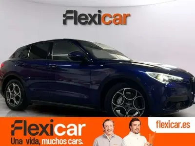 Usado Alfa Romeo Stelvio Sprint 162 CV (119 kW) 2022 Azul SUV