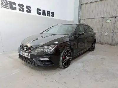 Usado Seat Leon CUPRA 300 CV (220 kW) 2017 Negro Familiar