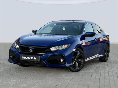 Usado Honda Civic Elegance 129 CV (94 kW) 2018 Azul Berlina