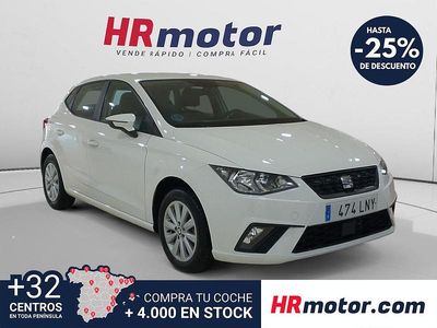 Usado Seat Ibiza Style Plus 110 CV (80 kW) 2021 Blanco Berlina