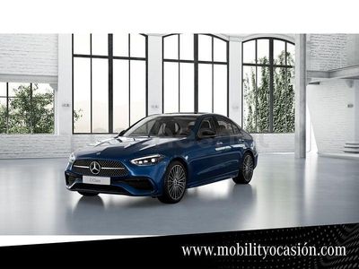 Usado Mercedes C200 204 CV (150 kW) 2022 Azul Berlina