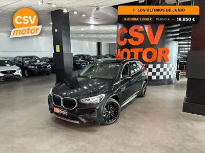 Usado BMW X1 Advantage 220 CV (161 kW) 2021 Negro SUV