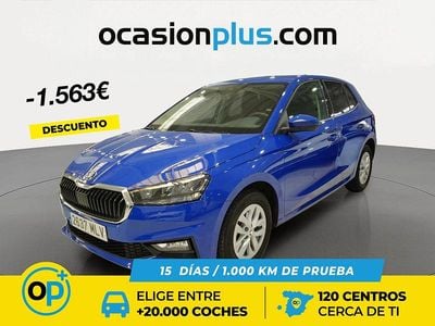 Usado Skoda Fabia Ambition 110 CV (80 kW) 2023 Azul Utilitario