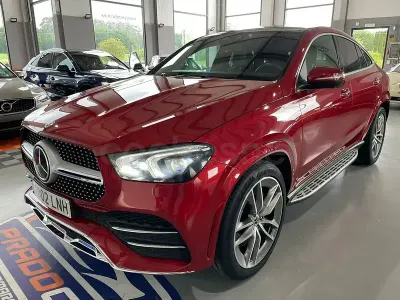 Usado Mercedes GLE350 272 CV (200 kW) 2021 Granate SUV