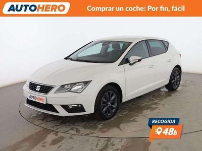 Usado Seat Leon Style 131 CV (96 kW) 2020 Blanco Berlina