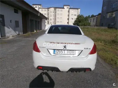 Usado Peugeot 308 CC Sport 140 CV (102 kW) 2011 Blanco Descapotable