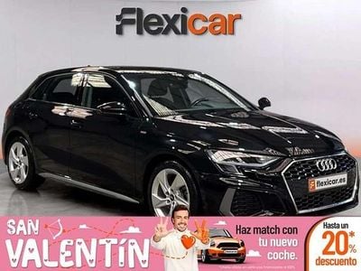 Usado Audi A3 Sportback 110 CV (80 kW) 2021 Negro Utilitario