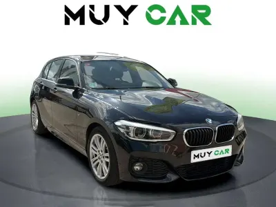 Usado BMW 116 116 CV (85 kW) 2017 Negro Utilitario