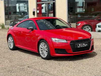 Usado Audi TTS S-Line 230 CV (169 kW) 2017 Rojo Coupe