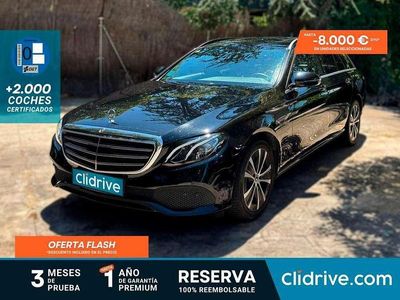 Negro Usado 2019 Mercedes E300 Familiar | 27.290 € (Un poco caro)
