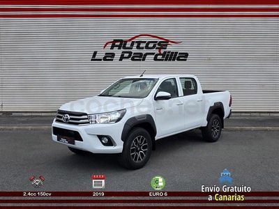 Usado Toyota HiLux 150 CV (110 kW) 2019 Blanco Pickup/Camioneta