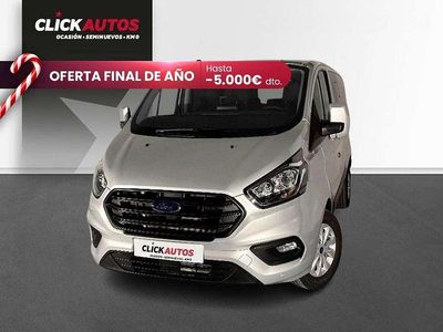 Plateado Usado 2024 Ford Transit Custom Trend Familiar | 31.000 € (Precio justo)