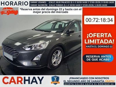 Usado Ford Focus Trend 125 CV (91 kW) 2019 Gris Familiar