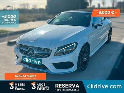 Usado Mercedes C300 211 CV (155 kW) 2018 Blanco Descapotable