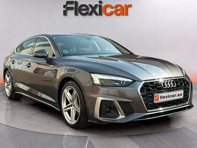 Usado Audi A5 Sportback S-Line 163 CV (119 kW) 2021 Gris Utilitario