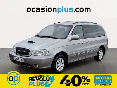 Usado Kia Carnival EX 144 CV (105 kW) 2004 Gris Monovolumen