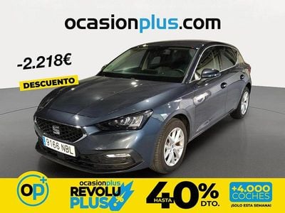 Usado Seat Leon Style 116 CV (85 kW) 2025 Gris Berlina