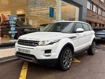 Begagnad Land Rover Range Rover evoque 111 HK (81 kW) 2014 Vit SUV
