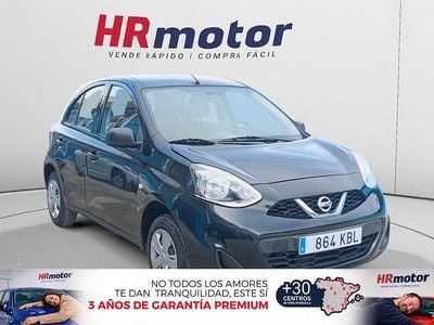 Usado Nissan Micra Acenta 80 CV (58 kW) 2017 Negro Berlina