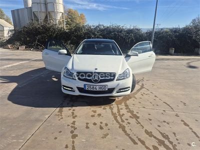 Blanco Usado 2011 Mercedes C220 Coupe | 10.500 € (Precio justo)