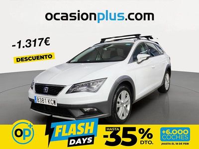 Usado Seat Leon 4Drive 184 CV (135 kW) 2017 Blanco Familiar