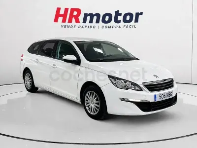 Usado Peugeot 308 SW Business-Line 100 CV (73 kW) 2017 Blanco Familiar