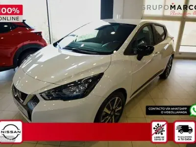 Usado Nissan Micra 92 CV (67 kW) 2021 Blanco Utilitario