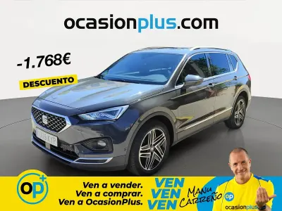 Usado Seat Tarraco 4Drive 190 CV (139 kW) 2019 Gris SUV