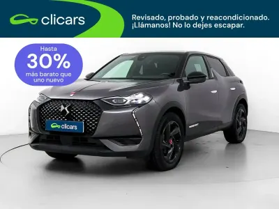 Usado DS Automobiles DS3 Crossback Performance 130 CV (95 kW) 2022 Gris / plata SUV