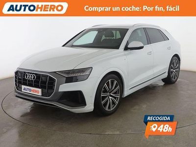Blanco Usado 2019 Audi Q8 S-Line SUV | 53.599 €