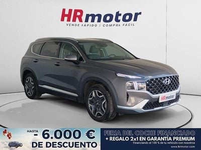 Gris Usado 2023 Hyundai Santa Fe SUV | 35.450 € (Precio justo)