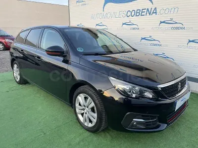 Brugt Peugeot 308 SW GT-line 130 HK (95 kW) 2019 Sort Stationcar