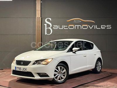Usado Seat Leon Reference 105 CV (77 kW) 2015 Blanco Berlina