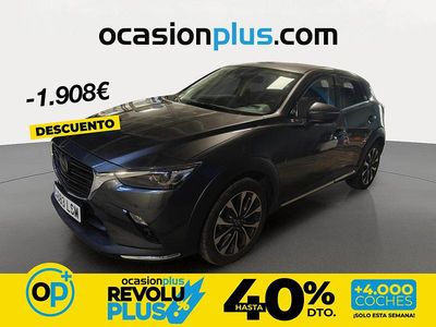 Usado Mazda CX-3 121 CV (88 kW) 2021 Gris SUV