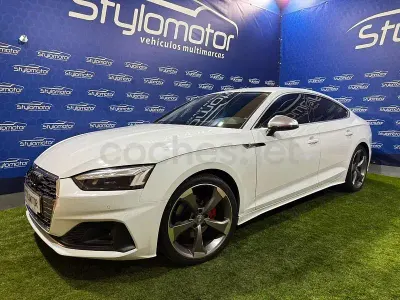 Käytetty Audi A5 Sportback S-Line 163 HP (119 kW) 2021 Valkoinen Viistoperä