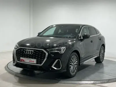 Usado Audi Q3 Sportback S-Line 150 CV (110 kW) 2021 Negro SUV