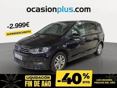 Negro Usado 2022 VW Touran Advance Monovolumen | 26.390 € (Precio justo)