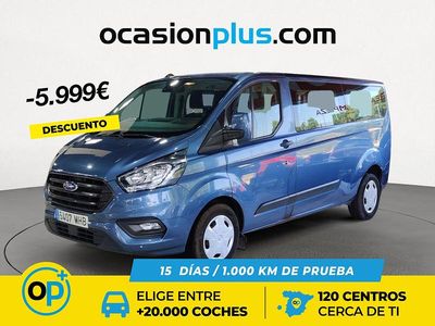 Azul Usado 2023 Ford Transit Custom Trend Familiar | 31.890 € (Caro)